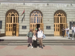 Студентки факультета строительства и архитектуры ВятГУ прошли практику в Беларуси